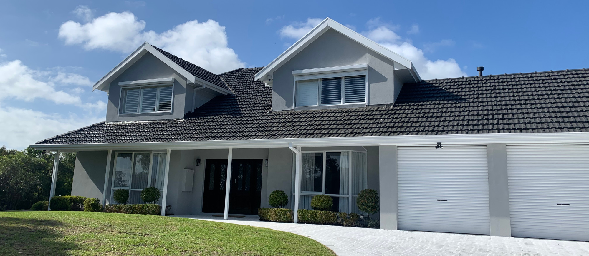 Restored roof on the Mornington Peninsula