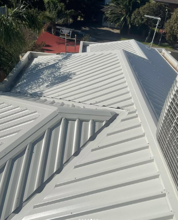Cliplock roof restoration